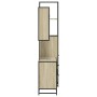 Set de muebles de baño 3 pzas madera contrachapada roble Sonoma von , Badezimmermöbel - Ref: Foro24-3301141, Preis: 305,97 €,...