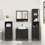 Juego de muebles de baño 3 pzas madera contrachapada negro de , Muebles de baño - Ref: Foro24-3301155, Precio: 249,60 €, Desc...