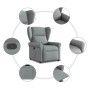 Sillón reclinable de tela gris claro von , Sessel - Ref: Foro24-4015656, Preis: 196,19 €, Rabatt: %