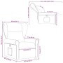 Sillón reclinable de tela gris claro von , Sessel - Ref: Foro24-4015656, Preis: 196,19 €, Rabatt: %