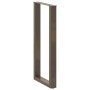 Patas de mesa centro forma U 2uds acero natural 50x(100-101) cm de , Patas para mesas - Ref: Foro24-4013235, Precio: 99,69 €,...