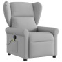 Sillón de masaje reclinable de tela gris nube by , Armchairs - Ref: Foro24-4015675, Price: 213,38 €, Discount: %