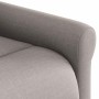 Sillón reclinable de tela gris taupe de , Sillones - Ref: Foro24-4015663, Precio: 206,37 €, Descuento: %
