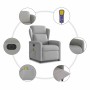Sillón reclinable de masaje eléctrico tela gris nube von , Sessel - Ref: Foro24-3303133, Preis: 252,72 €, Rabatt: %