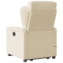 Silla de masaje reclinable de pie de tela color crema by , Armchairs - Ref: Foro24-3303152, Price: 271,96 €, Discount: %