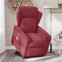 Sillón de masaje eléctrico reclinable elevable tela rojo tinto de , Sillones - Ref: Foro24-3303167, Precio: 336,28 €, Descuen...