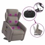 Sillón de masaje eléctrico reclinable elevable tela taupé by , Armchairs - Ref: Foro24-3303171, Price: 317,71 €, Discount: %