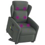 Sillón de masaje eléctrico reclinable elevable tela gris oscuro by , Armchairs - Ref: Foro24-3303165, Price: 318,70 €, Discou...