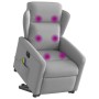 Sillón de masaje eléctrico reclinable elevable tela gris nube von , Sessel - Ref: Foro24-3303173, Preis: 334,44 €, Rabatt: %