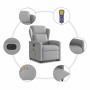 Sillón de masaje eléctrico reclinable elevable tela gris nube von , Sessel - Ref: Foro24-3303173, Preis: 334,44 €, Rabatt: %