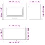 Armario de pared cocina Kalmar madera ingeniería roble marrón von , Küchenschränke - Ref: Foro24-853604, Preis: 54,66 €, Raba...