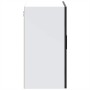 Armario de pared para cocina con puerta de cristal Porto negro von , Küchenschränke - Ref: Foro24-854088, Preis: 90,58 €, Rab...