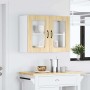Armario pared cocina puerta de cristal Kalmar roble sonoma von , Küchenschränke - Ref: Foro24-853610, Preis: 85,93 €, Rabatt: %