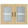 Armario pared cocina puerta de cristal Kalmar roble sonoma von , Küchenschränke - Ref: Foro24-853610, Preis: 85,93 €, Rabatt: %