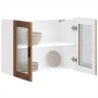 Armario de pared para cocina puerta cristal Porto madera vieja von , Küchenschränke - Ref: Foro24-854095, Preis: 87,20 €, Rab...