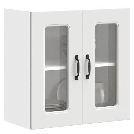 Armario pared cocina puerta de cristal Kalmar blanca von , Küchenschränke - Ref: Foro24-853667, Preis: 57,49 €, Rabatt: %
