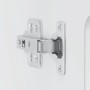 Armario pared cocina puerta de cristal Kalmar blanca von , Küchenschränke - Ref: Foro24-853667, Preis: 57,49 €, Rabatt: %