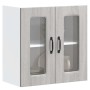 Armario pared cocina puerta de cristal Kalmar sonoma gris von , Küchenschränke - Ref: Foro24-853673, Preis: 67,29 €, Rabatt: %