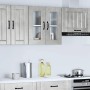 Armario pared cocina puerta de cristal Kalmar gris hormigón von , Küchenschränke - Ref: Foro24-853671, Preis: 63,96 €, Rabatt: %