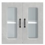 Armario pared cocina puerta de cristal Kalmar gris hormigón von , Küchenschränke - Ref: Foro24-853671, Preis: 63,96 €, Rabatt: %