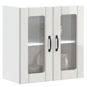 Armario pared cocina puerta cristal Lucca blanca alto brillo von , Küchenschränke - Ref: Foro24-853909, Preis: 79,79 €, Rabat...