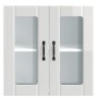 Armario pared cocina puerta cristal Lucca blanca alto brillo von , Küchenschränke - Ref: Foro24-853909, Preis: 79,79 €, Rabat...