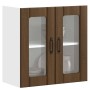 Armario pared cocina puerta de cristal Lucca roble marrón von , Küchenschränke - Ref: Foro24-853914, Preis: 67,11 €, Rabatt: %