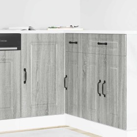 Mueble bajo de cocina Kalmar gris sonoma madera de ingeniería von , Küchenschränke - Ref: Foro24-854324, Preis: 91,20 €, Raba...
