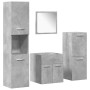Juego muebles de baño 4 pzas madera contrachapada gris hormigón von , Badezimmermöbel - Ref: Foro24-3324864, Preis: 131,93 €,...