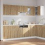 Set de muebles cocina 11 pzas madera ingeniería roble artesanal von , Küchenschränke - Ref: Foro24-3328580, Preis: 640,09 €, ...