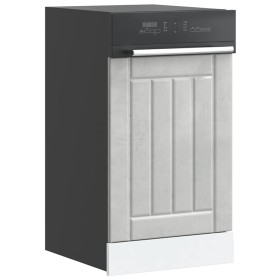 Panel lavavajillas Lucca madera contrachapada gris hormigón de , Armarios de cocina - Ref: Foro24-853891, Precio: 28,28 €, De...