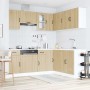 Mueble cocina Lucca roble sonoma 11 pzas madera contrachapada von , Küchenschränke - Ref: Foro24-3314954, Preis: 680,72 €, Ra...