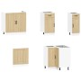 Mueble cocina Lucca roble sonoma 11 pzas madera contrachapada von , Küchenschränke - Ref: Foro24-3314954, Preis: 680,72 €, Ra...