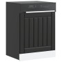 Panel para lavavajillas Lucca madera contrachapada negra von , Küchenschränke - Ref: Foro24-853898, Preis: 37,21 €, Rabatt: %