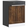 Panel lavavajillas Lucca madera contrachapada roble ahumado von , Küchenschränke - Ref: Foro24-853902, Preis: 34,21 €, Rabatt: %