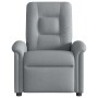 Sillón reclinable de tela gris claro by , Armchairs - Ref: Foro24-4015616, Price: 190,70 €, Discount: %