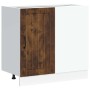 Mueble bajo fregadero Lucca madera contrachapada roble ahumado de , Armarios de cocina - Ref: Foro24-854313, Precio: 98,63 €,...