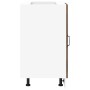 Mueble bajo fregadero Lucca madera contrachapada roble ahumado de , Armarios de cocina - Ref: Foro24-854313, Precio: 98,63 €,...