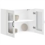 Armario pared cocina puerta de cristal Lucca blanca von , Küchenschränke - Ref: Foro24-853847, Preis: 85,93 €, Rabatt: %