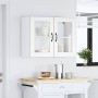 Armario pared cocina puerta de cristal Lucca blanca von , Küchenschränke - Ref: Foro24-853847, Preis: 85,93 €, Rabatt: %