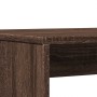 Mesa y bancos de comedor 3 pzas madera ingeniería roble marrón de , muebles para cocinas y comedores - Ref: Foro24-855537, Pr...