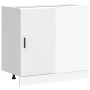Mueble bajo para fregadero de madera de ingeniería blanca von , Küchenschränke - Ref: Foro24-854289, Preis: 74,58 €, Rabatt: %