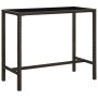 Set de bar de jardín 7 piezas ratán sintético marrón by vidaXL, Garden sets - Ref: Foro24-3064845, Price: 481,80 €, Discount: %