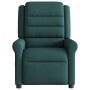 Sillón reclinable de tela verde oscuro by , Armchairs - Ref: Foro24-4015642, Price: 194,18 €, Discount: %