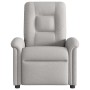 Sillón de masaje reclinable de tela gris nube by , Armchairs - Ref: Foro24-4015635, Price: 238,03 €, Discount: %