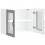 Armario pared cocina puerta de cristal Lucca sonoma gris von , Küchenschränke - Ref: Foro24-853853, Preis: 84,55 €, Rabatt: %