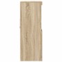 Aparador de madera de ingeniería roble sonoma 81x37x100 cm de , Taquillas y armarios de almacenamiento - Ref: Foro24-3318619,...