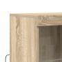 Aparador de madera de ingeniería roble sonoma 81x37x100 cm de , Taquillas y armarios de almacenamiento - Ref: Foro24-3318619,...
