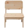 Silla de jardín de madera maciza de pino 60x52,5x72 cm by , Garden chairs - Ref: Foro24-859317, Price: 59,64 €, Discount: %