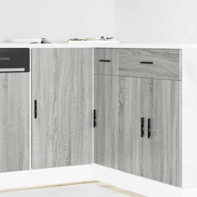 Mueble bajo para fregadero de madera ingeniería sonoma gris von , Küchenschränke - Ref: Foro24-854294, Preis: 78,40 €, Rabatt: %